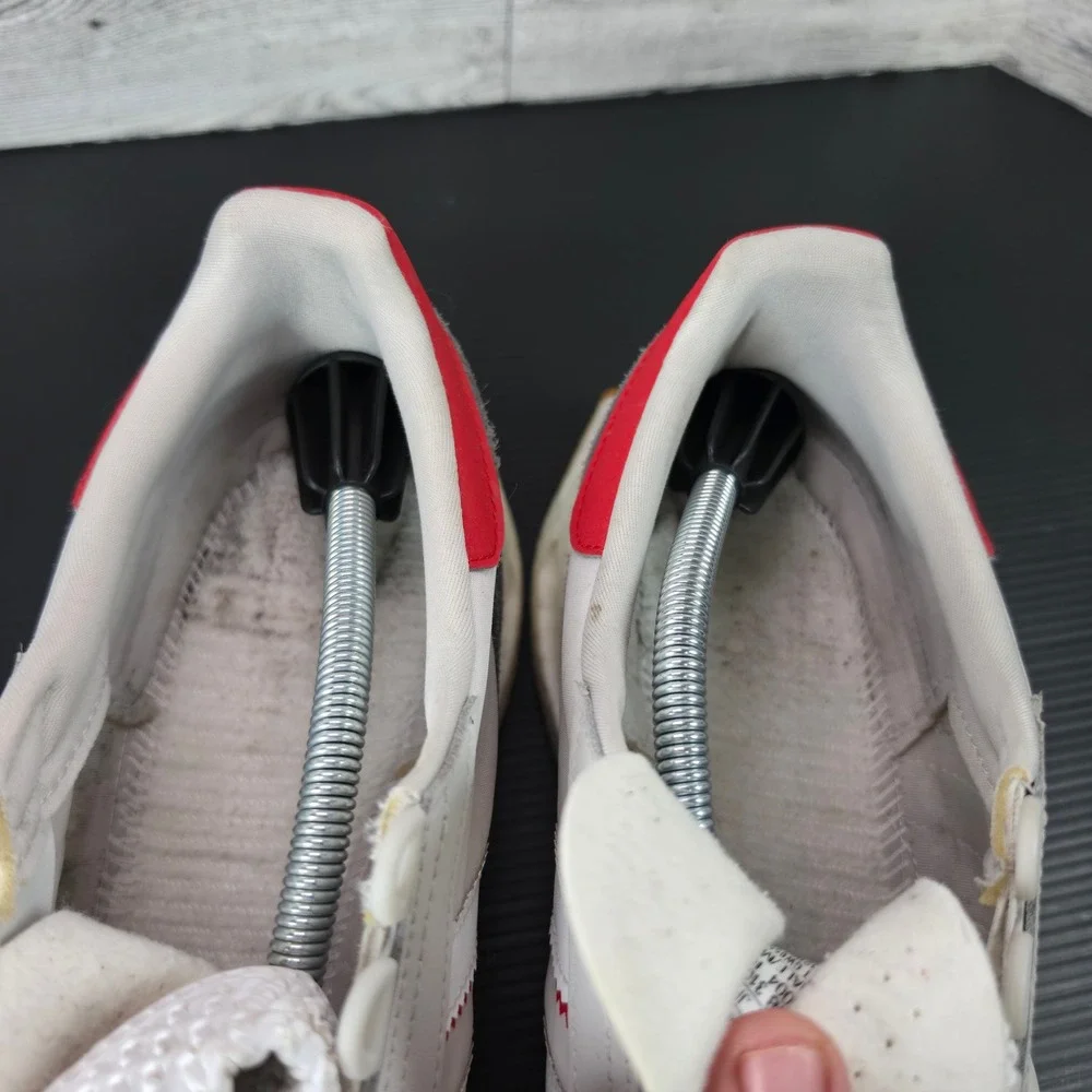 Adidas Retropy E5 Grey White Red Boost Sneakers GW0558 Mens 13
